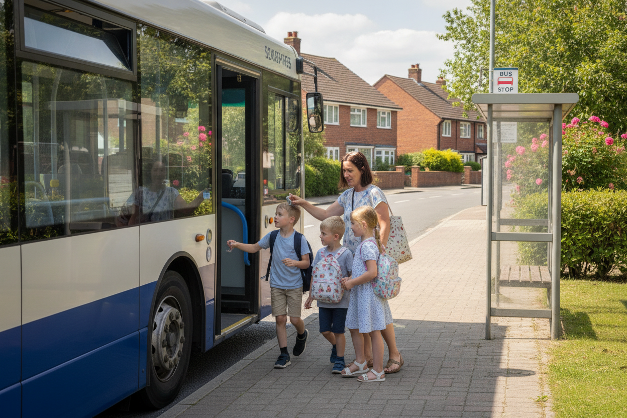Free bus travel for children in England becomes a test of Labour’s cost-of-living politics