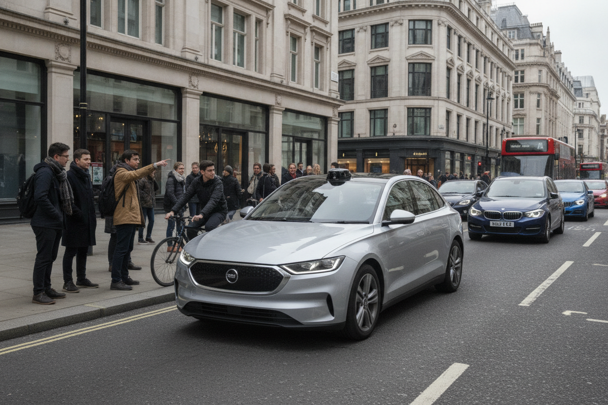 London’s first self-driving taxis move from trials to commercial reality